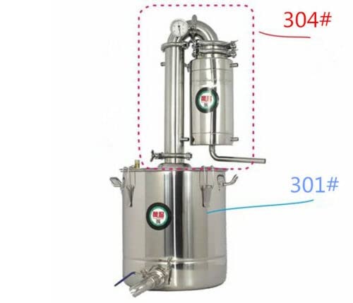 Canglan Technology Transformer Wine Making Machine Alcohol Distiller Brew kit Boiler Stainless 70L