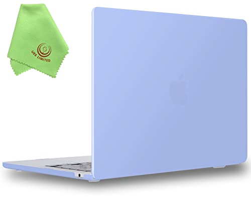 UESWILL Compatible with MacBook Air 13 inch M5 M4 M3 M2 Case 2022-2026 Model A3449 A3240 A3113 A2681 Mac Air 13.6 Matte Hard Shell Case Cover + Microfiber Cloth