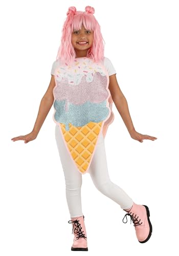 Disfraz de cartel sándwich helado para niño miniatura 1