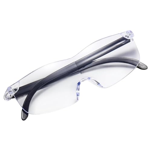 Gafas de manualidades – 16 aumentos ligeros y ergonómicos – Gafas de lupa portátiles para manualidades | Para mujeres, hombres, personas mayores, trabajo detallado, lectura, fabricación de joyas