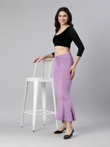 Image of TWIN BIRDS Saree Shapewear for Women | Super Soft Viscose Elastane Saree Petticoat Skirt | Stretchable & Comfortable SareeShaper