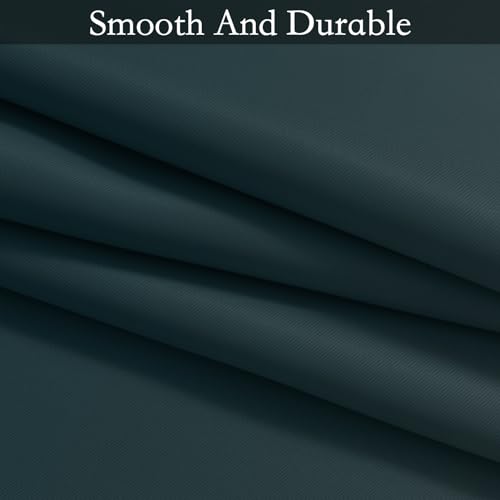 Image of SimpleHome Ombre Stone Blue to Grey White Curtains for Living Room 52Wx84L | Room Darkening Curtains for Bedroom,Gradient Light Blocking Curtain,Thermal Insulated Grommet Window Drapes,2 Panels,84 Inch