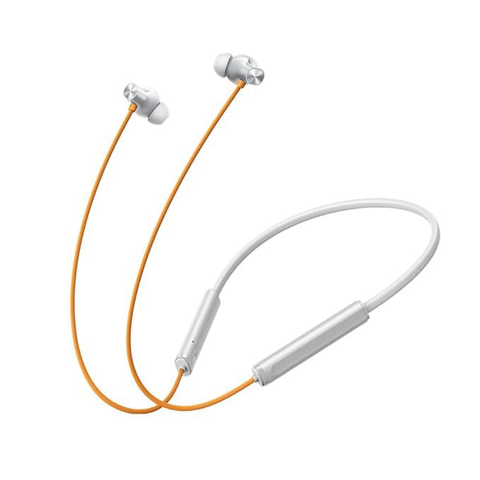 Image of Compatible for realme Buds Wireless 5 ANC in Ear Bluetooth,50dB ANC, 13.6mm Dynamic Bass Driver,360? Spatial Audio,45ms Low Latency,Upto 38hrs Playback,(Dawn Silver)-AS-M-12