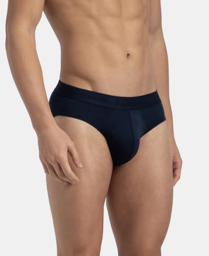 Image of Jockey IC24 Men Tencel Micro Modal Cotton Elastane Stretch Solid Brief with Natural StayFresh Properties