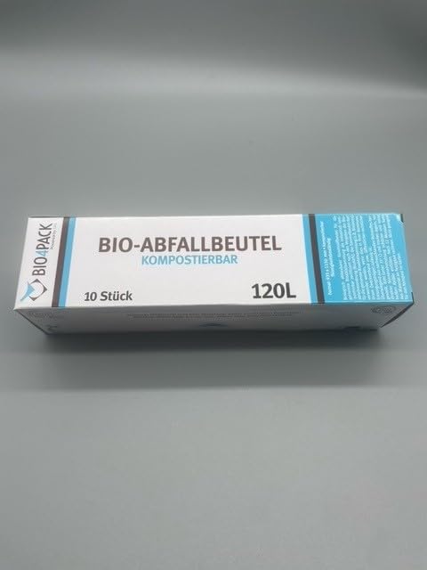 Bio Abfallbeutel - Verschiedene Größen und Mengen (120 Liter, Menge: 8 Rollen)