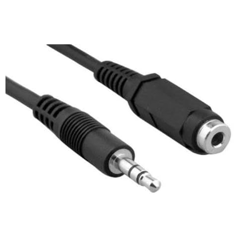 KENTEK 50 Feet AUX Extension Cable Cover