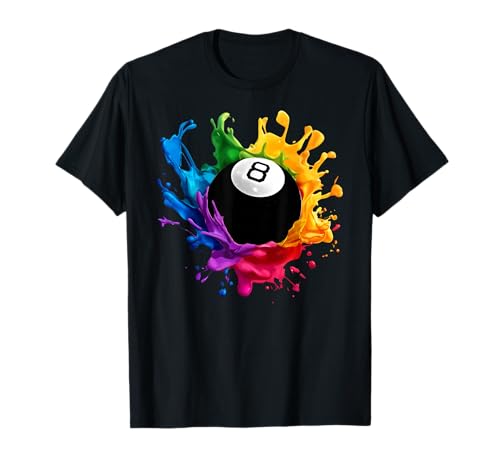 Pool 8 Ball Billiards Design Gear For Men Women & Kids Pool T-Shirt