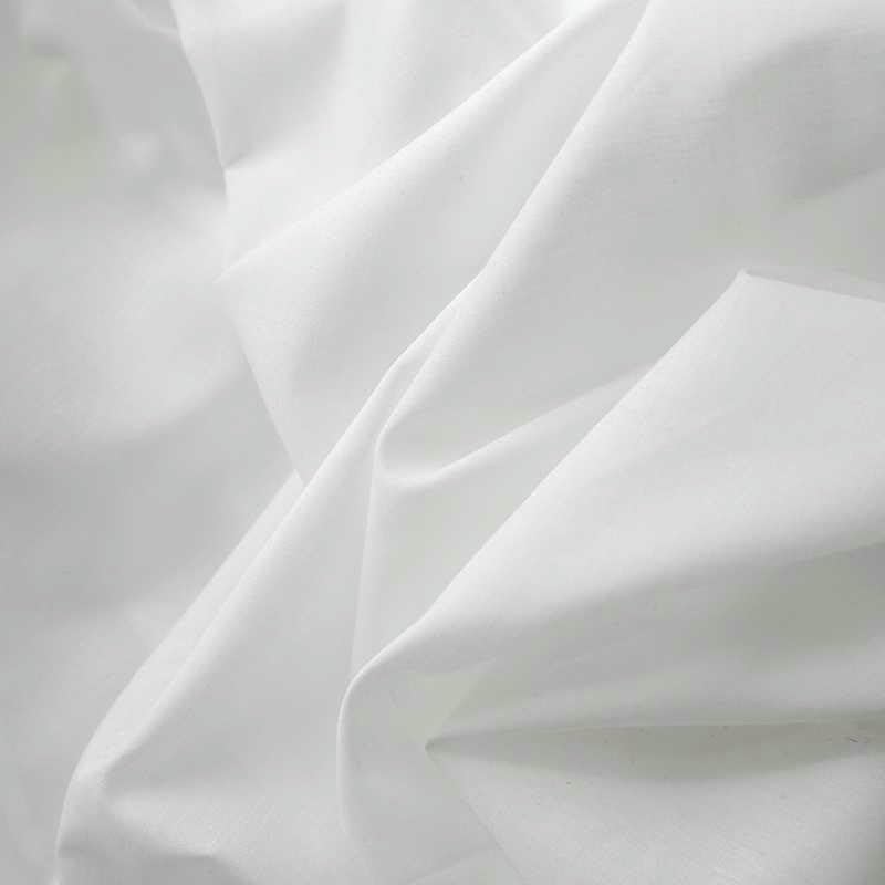 Robe midi blanche en ramie de qualité supérieure double couche - 4