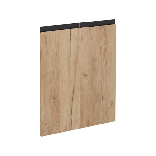Vicco Façade de Cuisine R-Line, Chêne de Force doré, 59.2x71.3cm façade de Meuble pour Meuble...