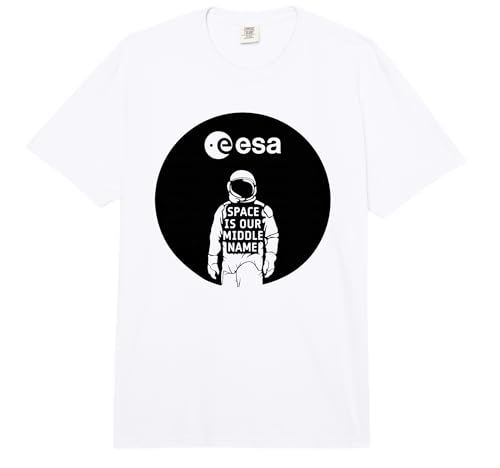 ESA Astronaut Space is Our Middle Name Comfort Colors Adult Heavyweight T-Shirt