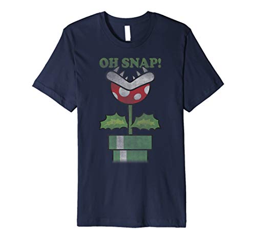 Nintendo Super Mario Piranha Plant Oh Snap Premium T-Shirt