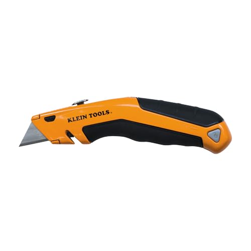 Klein tools 44133 heavy duty utility knife, retractable, adjustable,...