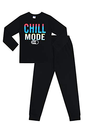 The Pyjama Factory Pijama largo de algodón para niños de la marca Chill Mode Gaming Cover