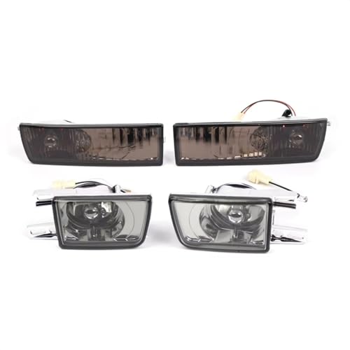 Señal de giro y luz antiniebla de repuesto para parachoques VW Golf MK3 contra ópticas opacas