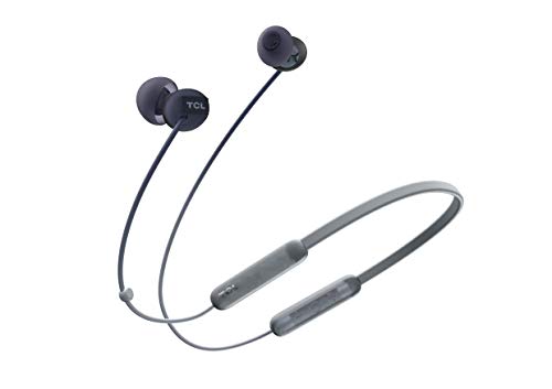 Preisvergleich Produktbild TCL SOCL300 In-Ear Bluetooth Kopfhörer (17 h Wiedergabe, Schnellladefunktion, Fernbedienung, Mikrofon, Echounterdrückung), Phantom Black