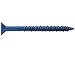 MKT Steel Conset Masonry Screw Anchor, Phillips Flat Head, 1/4" Diameter x 2-1/4" Length (Box of 100)