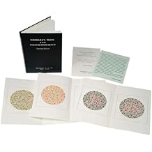 Ishihara Color Test Chart, Unlettered 10 Plate Book for Children, 1257