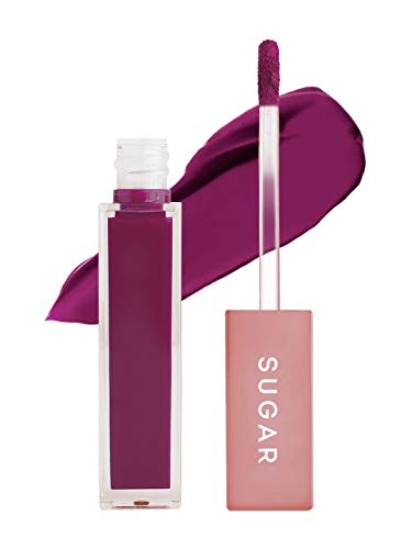 Image of SUGAR Cosmetics Mettle Matte Liquid Lipstick For Women|Highly Pigmented|Transferproof & Long Lasting|7Ml For Women|Highly Pigmented|Transferproof & Long Lasting|7Ml - 02 Vega (Deep Fuchsia)