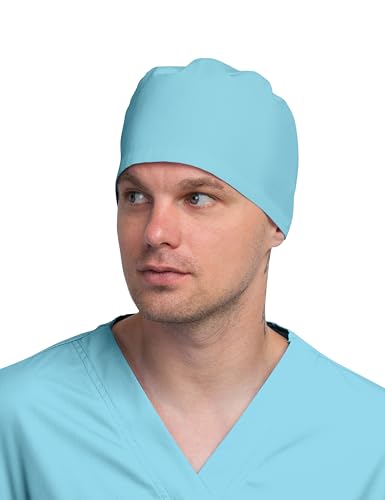 Image of Solid Working Cap Scrub Cap for Women and Men Unisex Surgical Cap Comfortable and Stylish Scrub Hat