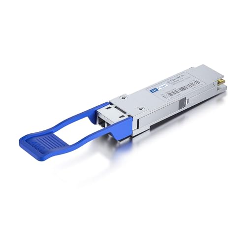 Image of H!Fiber 40GBASE-LR4 Transceiver, 40 Gigabit QSFP+ LC Single Mode Module for QSFP-40G-LR4, 4 CWDM, 1310nm, SMF, DDM, up to 10km