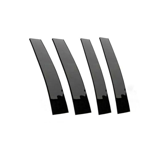Pilares de ventana para Toyota Tundra 2007-2020: juego de 4 molduras protectoras para puertas
