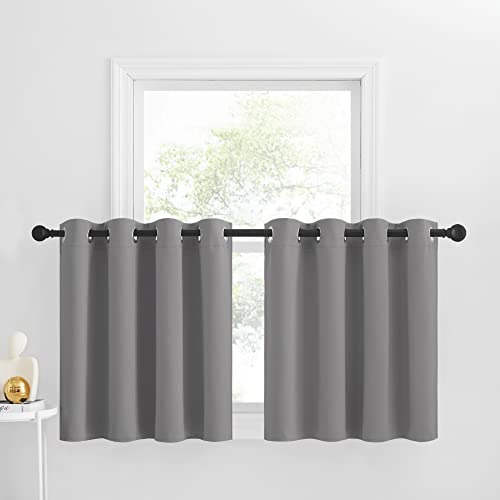 NICETOWN Kitchen Window Curtains Over Sink, 30 inch Long for ...