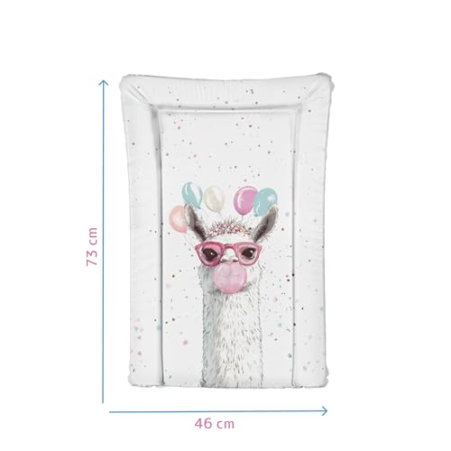 Matelas à langer profilé Crazy Lama pour une chambre de bébé cocooning - 4
