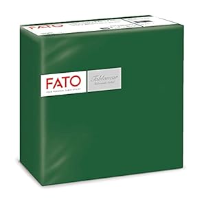 Fato Airlaid Servietten Waldgrün 40x40 50er Pack