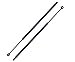 2 Pieces (Set) Tuff Support Rear Hatch Trunk Lift Supports 1993 To 2002 Pontiac Firebird With Spoiler And Wiper - Does Not Fit Convertible