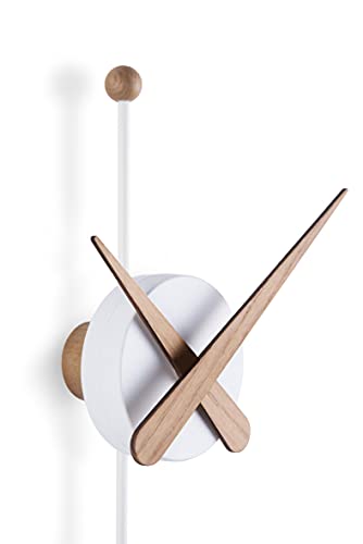 Nomon Punta Wall Clock | Oak Finish/Glassfibre/Polystyrene #TOP2