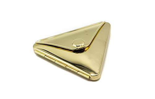 Ladies Compact Mirror, Small Elegant 2 Sided Pocket Mirrors for Your Purse - Perfect for Travel - 3X/1X Magnification Vintage Handheld Makeup Mirror For All Your Personal Needs, Order Now!