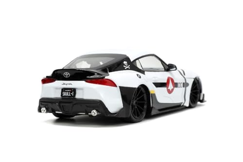Jada Robotech 1:24 Toyota Supra Die-cast con Figura Roy Focker miniatura 5