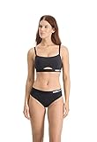 PUMA Womens High Waist Brazilian Bikini Style Underwear, Black, S
