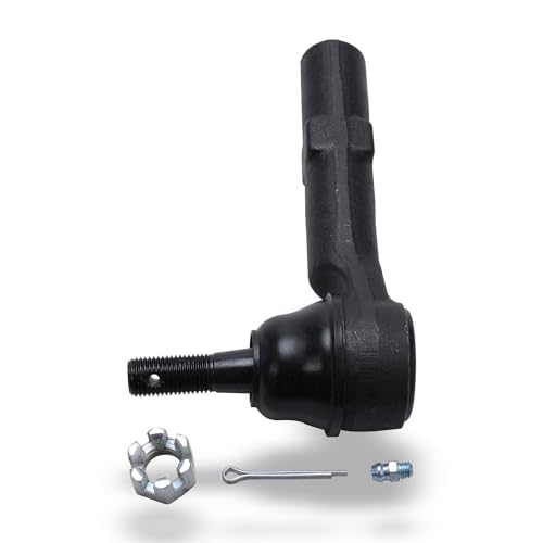 Image of Detroit Axle - 4pc Front End Suspension Kit for 2007-2013 Chevrolet Silverado 1500 GMC Sierra 1500 Yukon XL Suburban 1500 Avalanche Tahoe Cadillac Escalade, 2 Lower Control Arms 2 Outer Tie Rod Ends