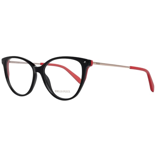 Emilio Pucci lunettes de vue de luxe EP5119 005 55 acétate haut de gamme