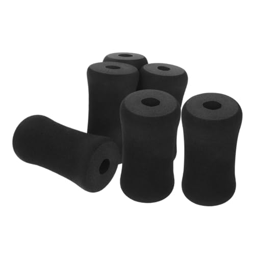 Kichvoe 6 piezas tapones de espuma para máquina de extensión de piernas 70x70x130mm para gimnasio en casa accesorios de entrenamiento abdominal miniatura 1