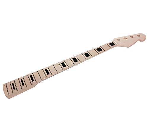 Solo Jb Style Diy Bass Guitar Kit, Maple Neck Block Inlay, Ash Body #TOP3