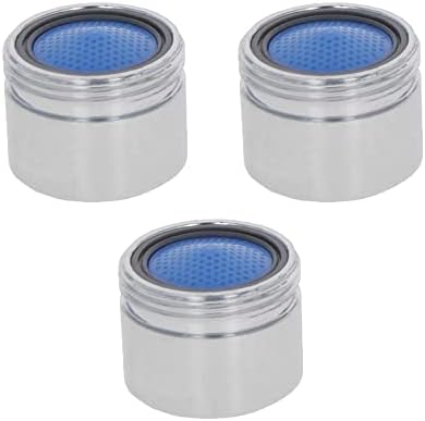 Juvielich 18mm Faucet Aerators Faucet Flow Restrictor Replacement Parts Insert Sink Aerator for Bathroom or Kitchen 3PCS