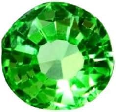 4 Carat Natural Green Tsavorite Garnet Round Cut Loose Gemstone for Jewellery Making - 8 X 8 X 6 MM