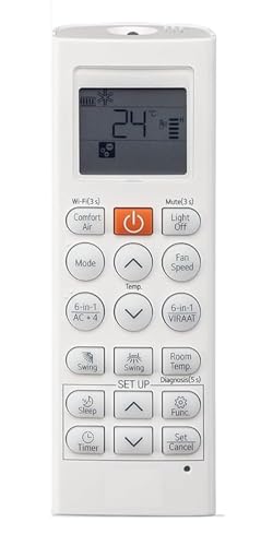 Image of BLACKSHEEP Air Conditioner Remote Compatible for LG Dual Inverter 1 1.5 2 Ton AC Remote (No Backlight) 6 in 1 VIRAAT Mode [AC-36U] (in case of Any Issues, Contact Customer Care for Order)