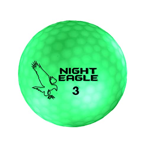 Night Eagle CV LED Glow in The Dark Golf Balls