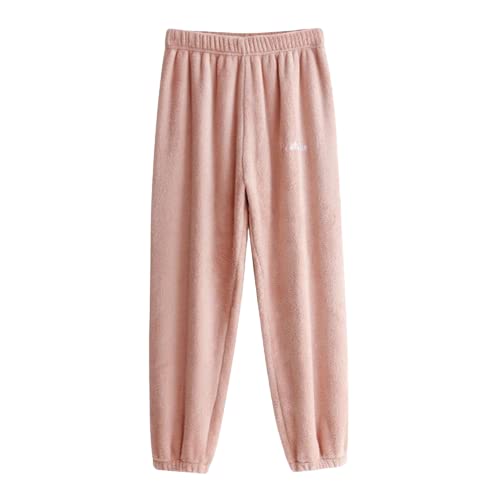 shaperx Warm Woolen Winter Fleece Pyjamas Night Wear for Women and Men Lounge Pant,Free Size (26 Till 34) Pack of 1-picture-54