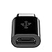 Belkin F2CU058btBLK Micro-USB to USB-C Adapter, (USB-IF Certified) for All USB Type-C Devices, Black