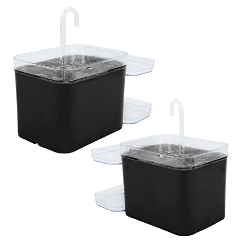 Fuente automática para agua de mascotas 2L con filtro 4 etapas miniatura 7