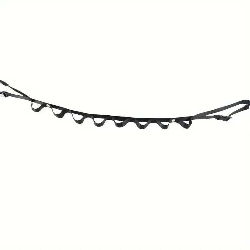 Car Fishing Rod Holder Roof Top Hanging Storage Rope with Clip, Multi-Purpose Holder Strap for Car Storage & Outdoor Gear, Pack of 1-image-10