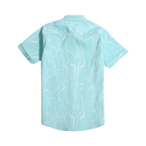 Image of CAVIO Boys Printed Shirt and T-Shirt Regular Fit Casual Half Sleeve