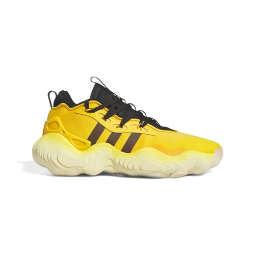 adidas Mens Trae 3 Basketball Sneakers Shoes - Yellow - Size 8 M
