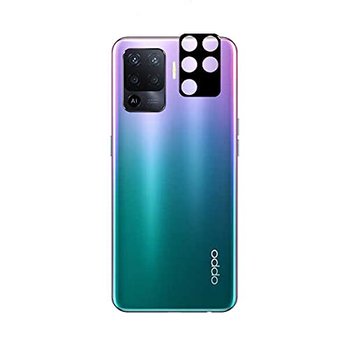 Zore oppo ile uyumlu Reno 5 Lite 3D Kamera Camı Siyah