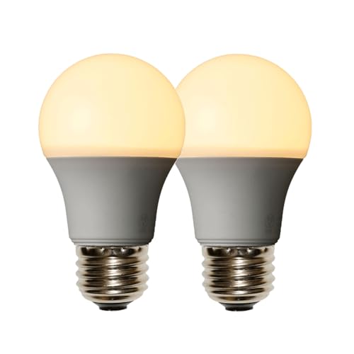 Confis LED電球 E26口金 40W形相当 2個入り【快適な光で毎日を優しく照らす】エコ仕様 3000K 一般電球 非調光 省エネ効果 明るい 高演色性 節電 長寿命 A55・40W形/電球色・3000K・2個入り