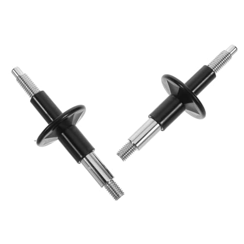 ULDIGI 2 Pack Drum Cymbal Stand Mount Bracket Cymbal Bracket Holder for Drum Set Accessories Sturdy Plastic Cymbal Sleeves Screws Kit for Bass Drum